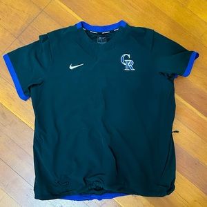 Colorado Rockies majestic windbreaker